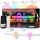 Yayza Permanent Outdoor Lights Pro, 200FT 144 Led 135LM Smart Rgb+ic+warm/coo... Open. Price: $253.97.