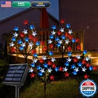 Ohwewant Solar 4TH Of July Decorations Outdoor Lights 4-IN-1 8 Modes Red White New. Price: $63.78.