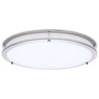Nuvo 62-1877 Glamour Led 17" Flush Mount Light Nickel Color Changing New. Price: $99.99.