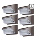 6 Pack Ledmo Wall LIGHT120W/5000K 15840LM Outdoor Security Flood New. Price: $190.00.