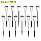 Claoner Solar Pathway Lights Outdoor Garden Yard Waterproof Landscape Led New. Price: $15.99.
