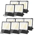10X Led Flood Lights 240W 33600LM, Etl Listed For Parking Lot Yard Sport Court New. Price: $1284.40.