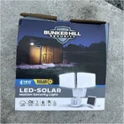 Bunker Hill Security Led-solar Motion Light 1160LM White 2PK Open. Price: $20.00.