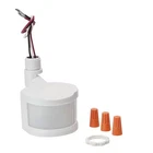 Weatherproof Motion Security Floodlight Sensor In White New. Price: $25.97.