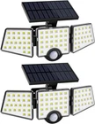 Le Solar Lights For Outside, Outdoor With Motion 2, Black, White New. Price: $59.69.