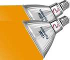 Explux Full Glass Led PAR38 Outdoor Flood Amber Light Bulbs, 120W Equivalent, New. Price: $42.94.