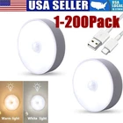 Rechargeable Led Motion Sensor Under Cabinet Closet Light Usbcharge Kitchen Lamp New. Price: $60.49.
