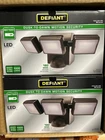 Defiant 1000 Lumen 180 Degree Bronze Led Battery Motion Sensor Light A6 New. Price: $24.95.