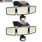 Ume Solar Outdoor Lights 302 Led 3000LM, IP65 Waterproof Motion Pack, Black New. Price: $50.16.