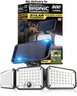 Bell + Howell Bionic Solar Floodlight - Motion Sensor, Waterproof, Led New. Price: $35.95.
