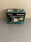 New Regent Reflector Halogen Outdoor Flood Light Watt (ML300Q)PAINT Blisters Open. Price: $19.99.