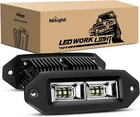 Nilight 2PCS 40W Flush Mount Led Pods Flood Work Bar New. Price: $45.99.