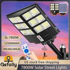 Gefolly SL7800W Commercial Outdoor Solar Street Light Motion Sensor Dusk To Dawn New. Price: $149.99.