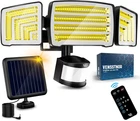 Solar Motion Sensor Flood Lights Outdoor - 4000LM Lighting Modes, 72FT Sensing New. Price: $60.99.