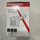 Utilitech 240-DEGREE Replacement Motion And Light Sensor New. Price: $30.00.