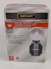 Defiant 180-DEGREE Motion-activated Led Outdoor 200 Lumen Security Light Black New. Price: $14.46.