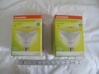 (2) New Sylvania PAR38 Yellow Led Bug Light Bulb 60W Replacement Indoor/outdoor. Price: $32.90.
