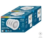 8-PACK Feit Electric Dimmable Recessed Led Retrofit Kit 5-6" 75W Replacement New. Price: $50.00.