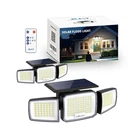 Solar Security Light Outdoor Super Bright Led W/remote Control, Rad... Fast Ship New. Price: $37.24.