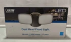 Feit Electric S9DFL/850MOTWH 28W 5000K 2000 Lumens Dual Head Flood Light New. Price: $24.89.