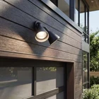 Progress Lighting 2-LIGHT Swivel Black Flood Outdoor Wall With Cover New. Price: $39.99.
