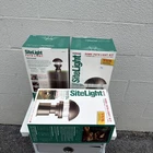 (3)RED Dot Sitelight Dome Path Kit K821BR Bronze Outdoor Landscape Open. Price: $200.00.
