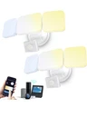 Emaner Smart Security Light Motion Sensor, Wifi Flood (white, 2-PACK) New. Price: $69.99.
