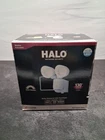 Halo 130 Degree Coverage Motion Activated Solar Led Floodlight - White New. Price: $44.99.