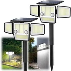 Solar Outdoor Lights With Stakes, 2500LM 180 Pir Motion Sensor, 360 Wide Angle New. Price: $65.49.