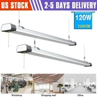 2X 120W 4FT Led Shop Linkable Warehouse Garage Ceiling Tube Lights 16800LM New. Price: $112.39.
