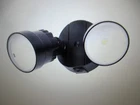 Lutec 2-LIGHT Black Outdoor Integrated Led Wall Mount Flood P6221B Open. Price: $18.95.