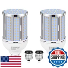 2X 70W Led Corn Light Bulb E26/E39 700W Eq. Fanless 3000K Warm White 8800LM New. Price: $90.97.