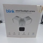 Blink Wired Floodlight Camera BFM00100UW Led Smart Security Open. Price: $44.99.