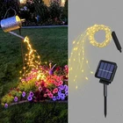 Znycye Solar Waterfall Fairy Bunch Lights Outdoor Waterproof 200LEDS 8 Modes New. Price: $14.13.