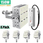 Kukuppo (5PACK) Led Retrofit Kits 150W 480V Parking Lot Shoebox Area Lighting New. Price: $660.19.