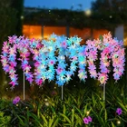 Solar Outdoor Waterproof IP65, Lilac Vines With 140+ Flowers, 2 New. Price: $36.40.