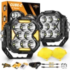Auxbeam 4'' 112W Side Shooter Led Work Light Bar Cube Pods Off Road Driving Lamp New. Price: $144.49.