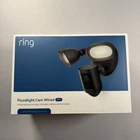 New Ring Camera Floodlight Wired Business Pro With 3D Motion Detection Black. Price: $140.00.