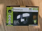 Good Earth Lighting Led Motion Activated Battery-operated Security Flood New. Price: $20.00.