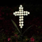 Solar Cross Garden Stake Outdoor Lights, 40 Inch Powered S... New. Price: $37.31.