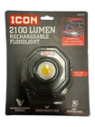 New Icon Lumens Floodlight Rechargable Magnetic 360 Rotating HEAD-LWR2100. Price: $44.95.