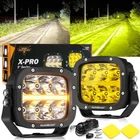Auxbeam Pair 5INCH Led Work Light Offroad Driving Cube Pods Amber Drl Pickup Atv New. Price: $152.99.