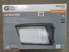 Commercial Electric Bronze Outdoor Led Wall Security Light 3300 Lumen New. Price: $39.00.