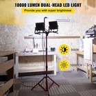 Led Work Light With Stand, 5000 Kelvin Color Temperature New. Price: $61.69.