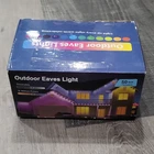 Daybetter 50FT Multicolor Dimmable Led Outdoor IP65 String Spot Light Remote/app Open. Price: $36.39.