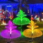 Solar Garden Lights 3 Pack New Upgraded Outdoor Waterproof Lay.... Price: $35.83.