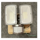Commercial Electric Led Motion Activated Flood Light Twin Head Outdoor Security New. Price: $24.99.