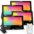 4 Pack Melpo Led Flood Light Outdoor 800W Equivalent 8000LM Smart Rgb Warm White Open. Price: $59.98.