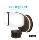 Enbrighten 2500 Lumen Led Dual-head Security Flood & Accent Light Wi-fi Motion New. Price: $39.99.