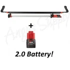 Milwaukee 2125-20 M12 Led Underhood Mechanics Light Bare Tool With 2.0 Battery New. Price: $199.79.
